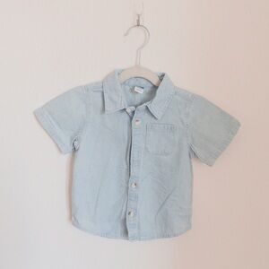 Old Navy Light Blue Kids Button Down Shirt